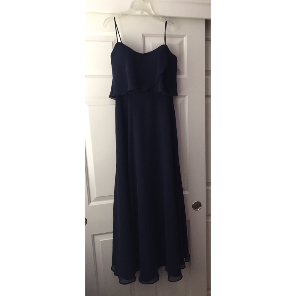 Navy blue bridesmaid dress!!! 💙